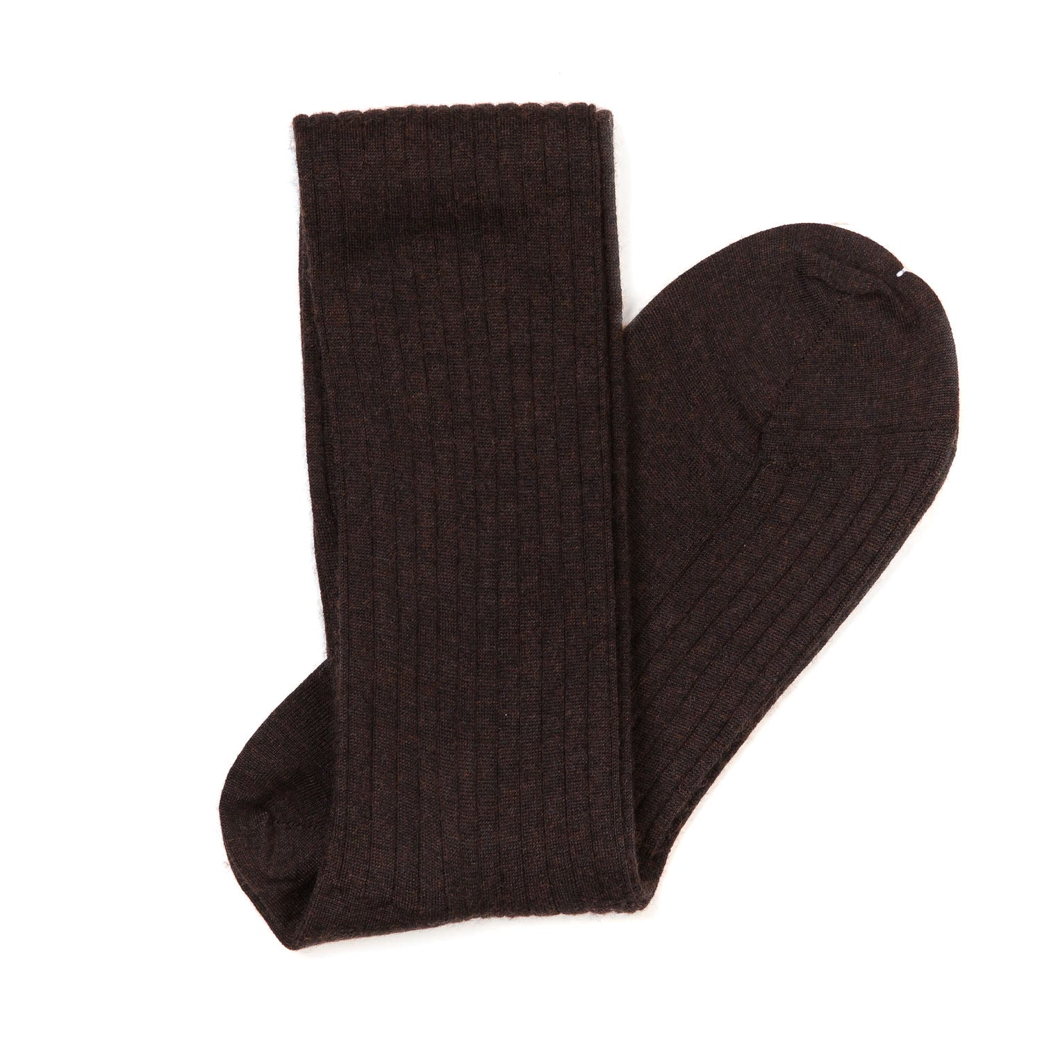 Knee Sock "Luxury Rib" made of Cashmere and Silk